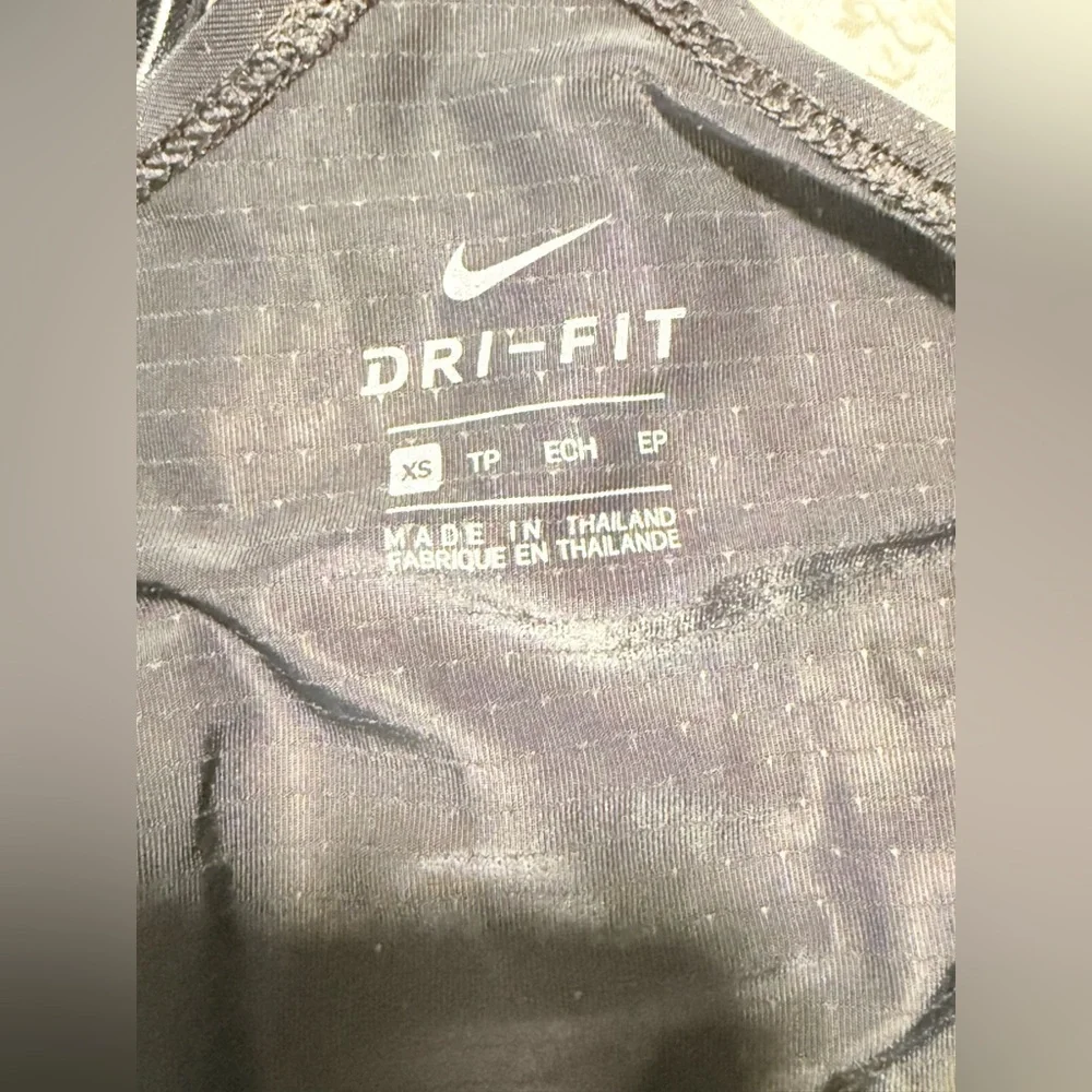 Nike Black 'Just Do It' Racerback Tank Size XS